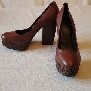 Trouvé 5" platform heels, sz: 7.5 Chunky heels 90s Y2K